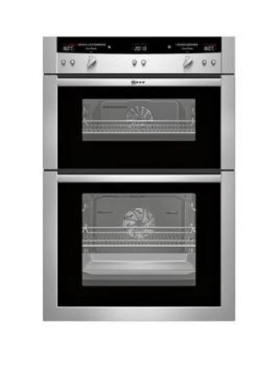 Neff U16E74N3Gb Built-In Electric Double Oven - Stainless Steel Neff U16E74N3Gb Built-In Electric Double Oven - Stainless Steel